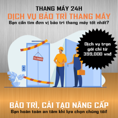 dịch vụ bảo trì thang máy