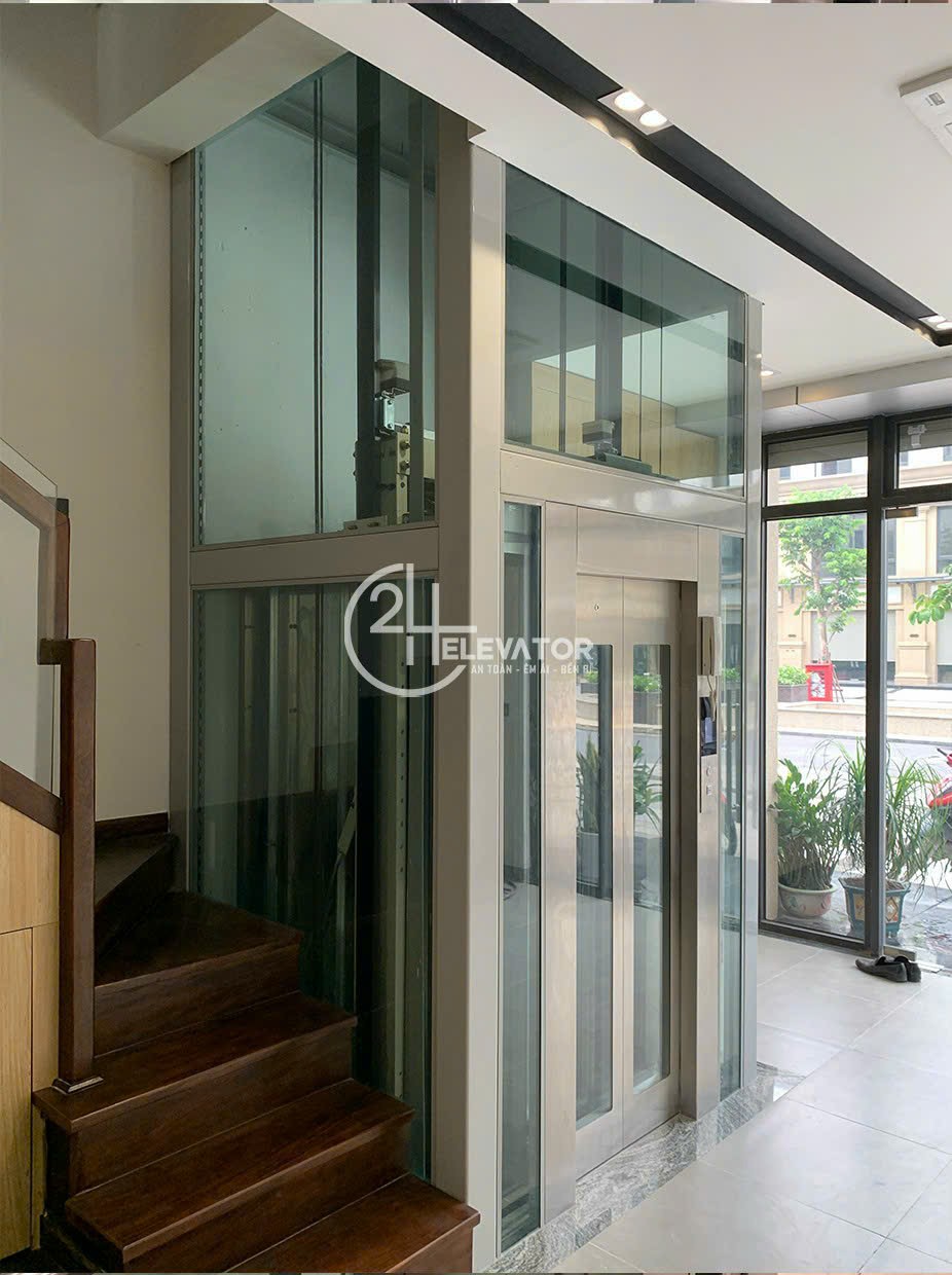 tối ưu độ rộng cửa thang máy