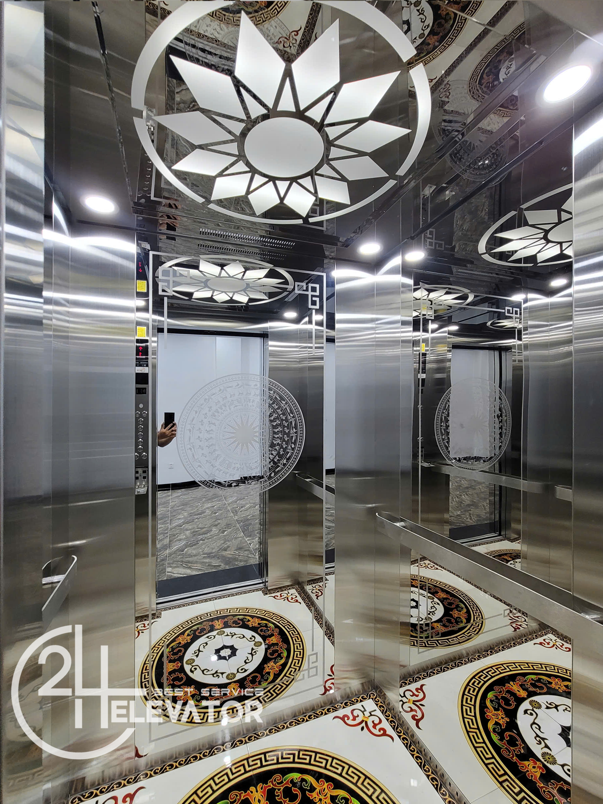 kích thước của thang máy gia đình