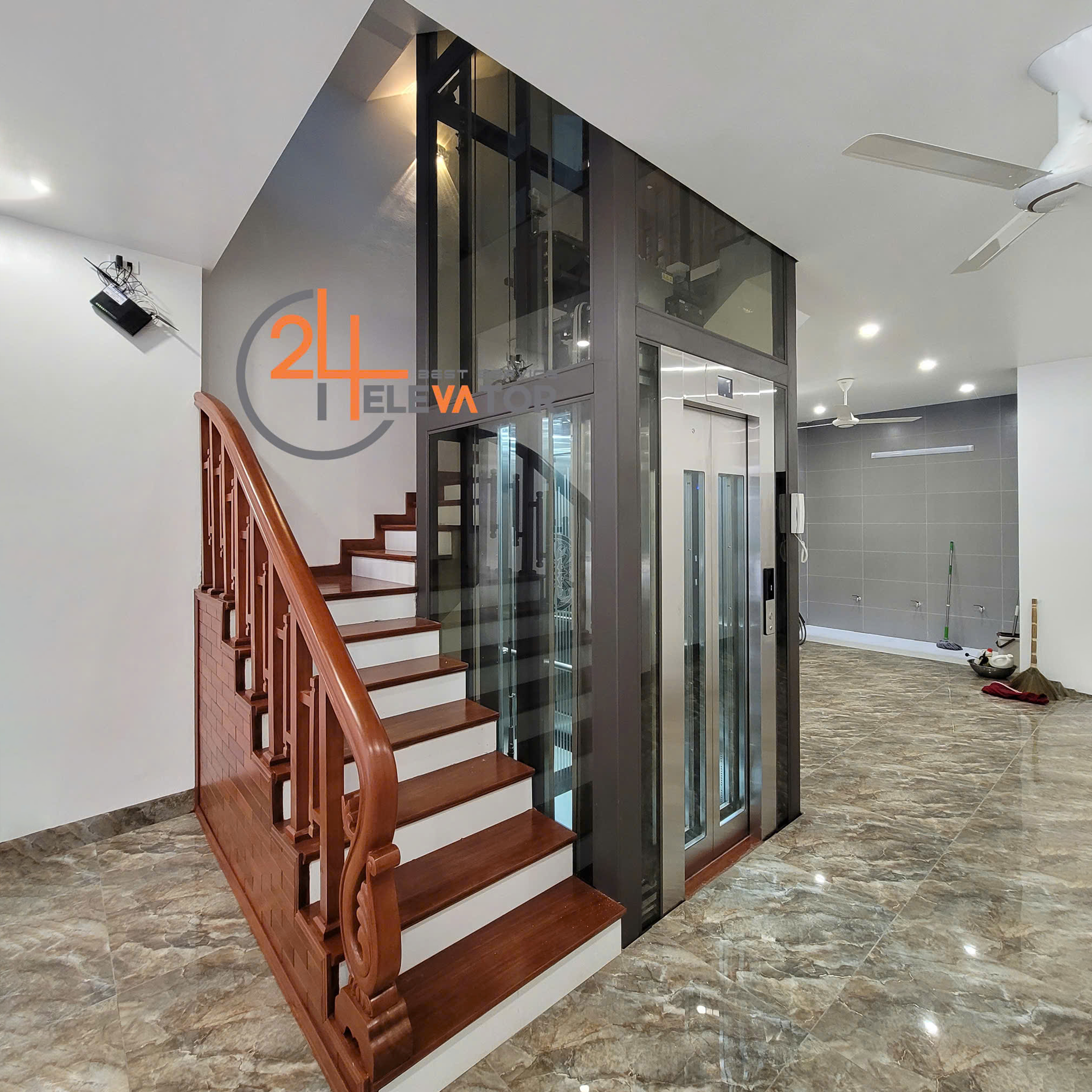 chi phí lắp đặt thang máy